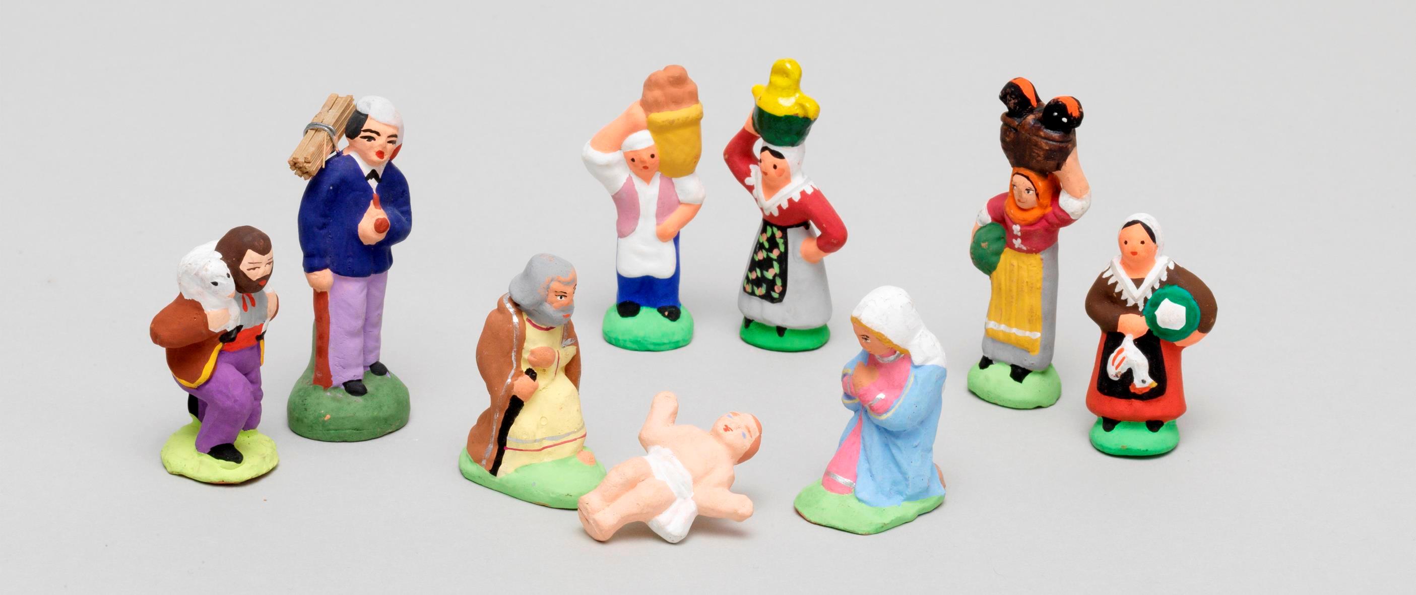 Krippenfiguren aus Fimo