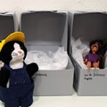 Museumskater Bernhard in der Ausstellung "Vorsicht Baustelle!"
